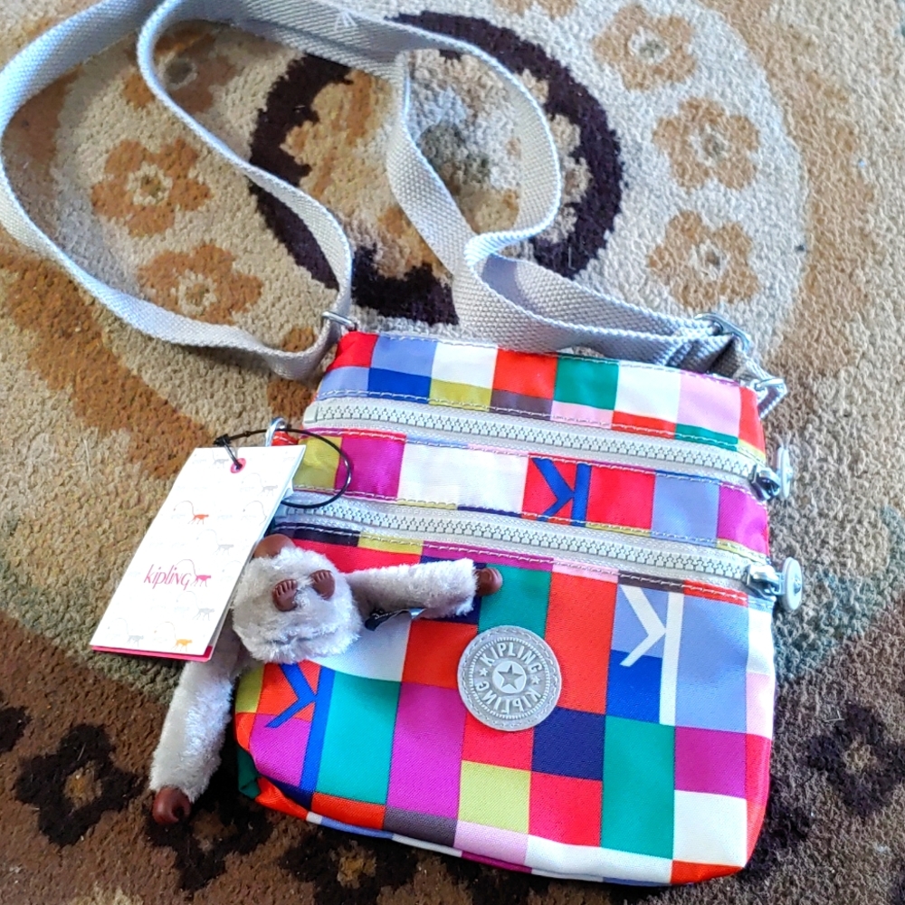 Kipling Crossbody Multicolored